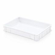 Tελάρo στιβαζομενο 60x40x9,5cm για ζύμη Λευκό
