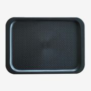 Fast food plastic tray 42x30cm black