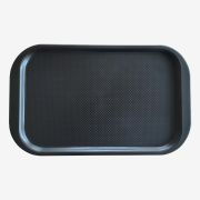 Fast food plastic tray 63x39cm black