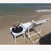 Fast food plastic tray Φ38cm black