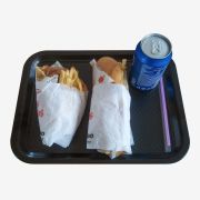 Fast food plastic tray 49x34cm