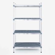 Ράφια ψυκτικών θαλάμων με 4 ραφιέρες 70x40x180cm INOXPLAST