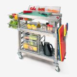 Kitchen appliances in professional kitchen in a modern restaurant close up