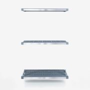 Ράφια ψυκτικών θαλάμων με 3 ραφιέρες NO-LEGS 70x30x180cm INOXPLAST