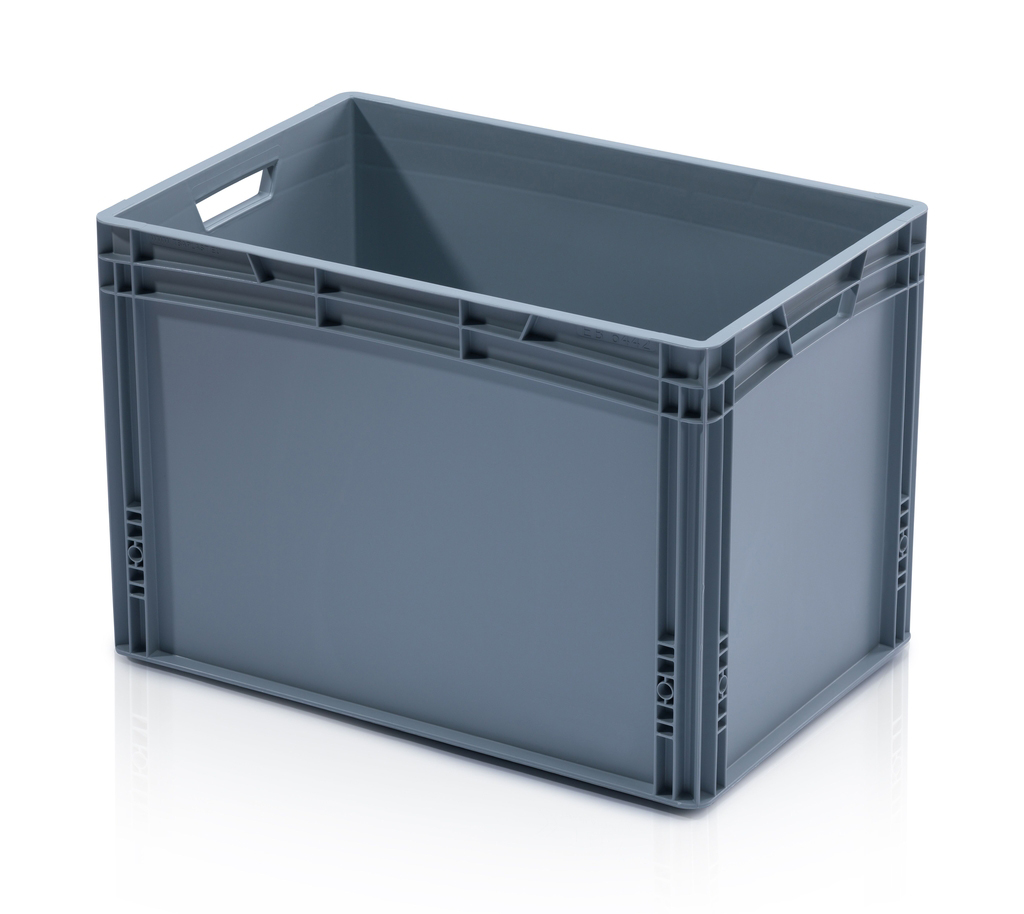 Stackable Crate, 60x40x42 cm, Gray